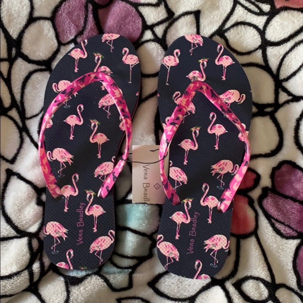 Vera Bradley flip flops